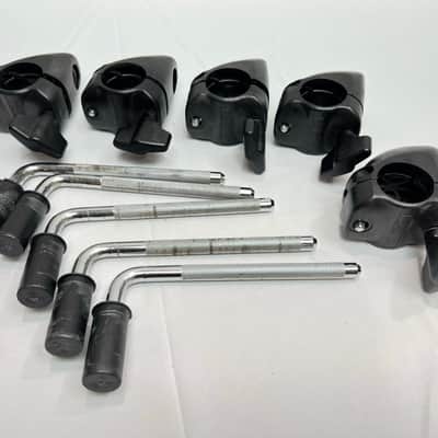 FIVE Roland MDH-10U V-Drum Cymbal Rack Clamp MDH10U Mount L-Rod MDC10U image 4