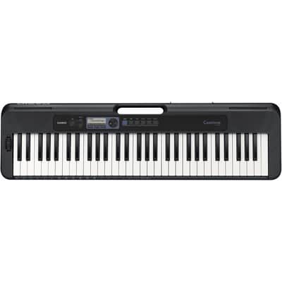 Casio - CT-S300 - 61-Key Touch-Sensitive Portable Keyboard - Black Finish