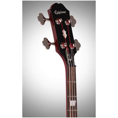 Epiphone EB-3 Electric Bass, Cherry image 6