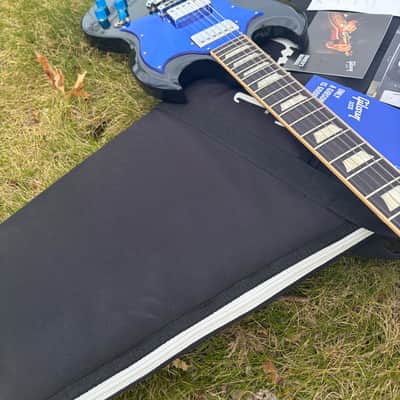 Gibson SG Standard 2016 - Gloss Ebony BareKnuckle Peacmaker Pickups image 21