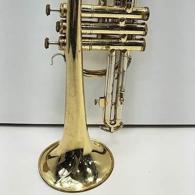 Reynolds Medalist Cornet Brass, USA, with case and mouthpiece image 10
