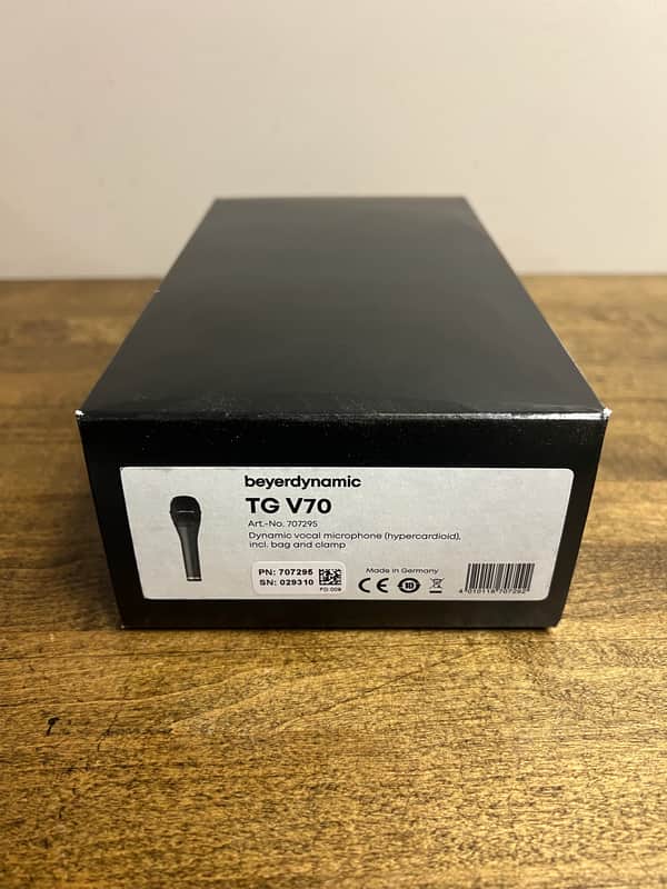Beyerdynamic TG-V70D Hypercardioid Dynamic Vocal Microphone 2010s - Black image 1