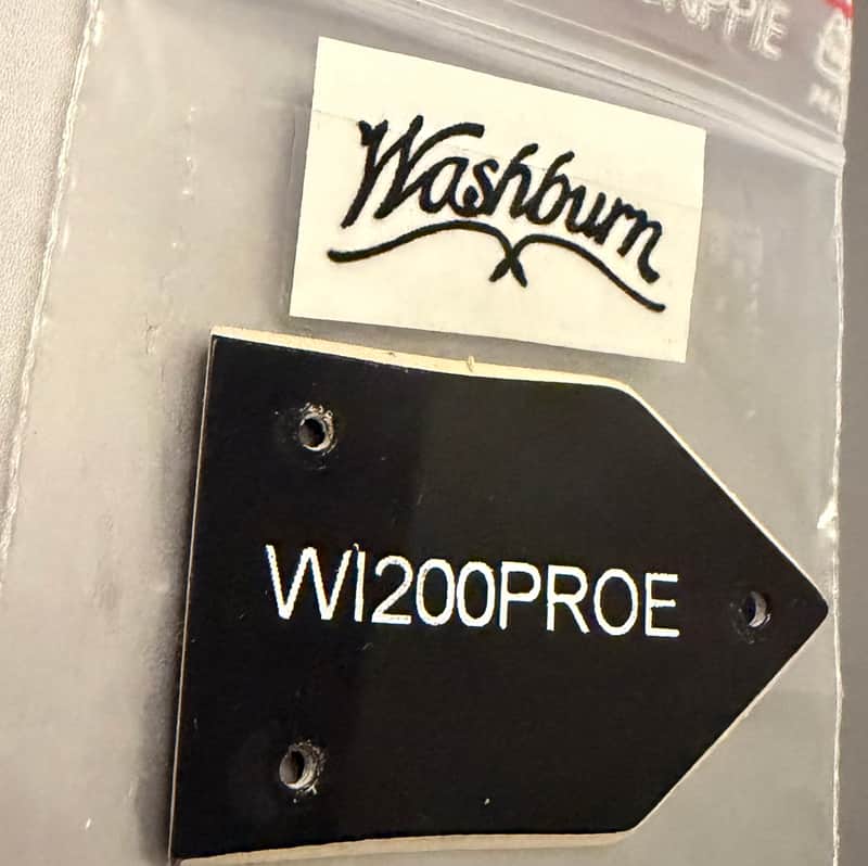 Washburn WI 1200 PROE Truss rod cover 2000s image 1