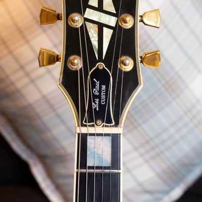 1980 Gibson Les Paul Custom with Maple Fretboard - Ebony image 5