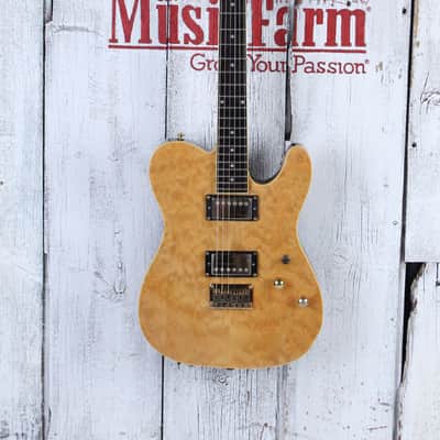 Schecter 2002 Diamond Series PT Elite Electric Guitar Vintage Natural Gloss image 2