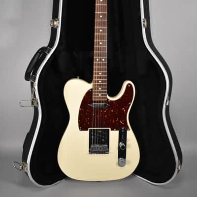 1999 Fender American Standard Telecaster Olympic White w/OHSC image 1