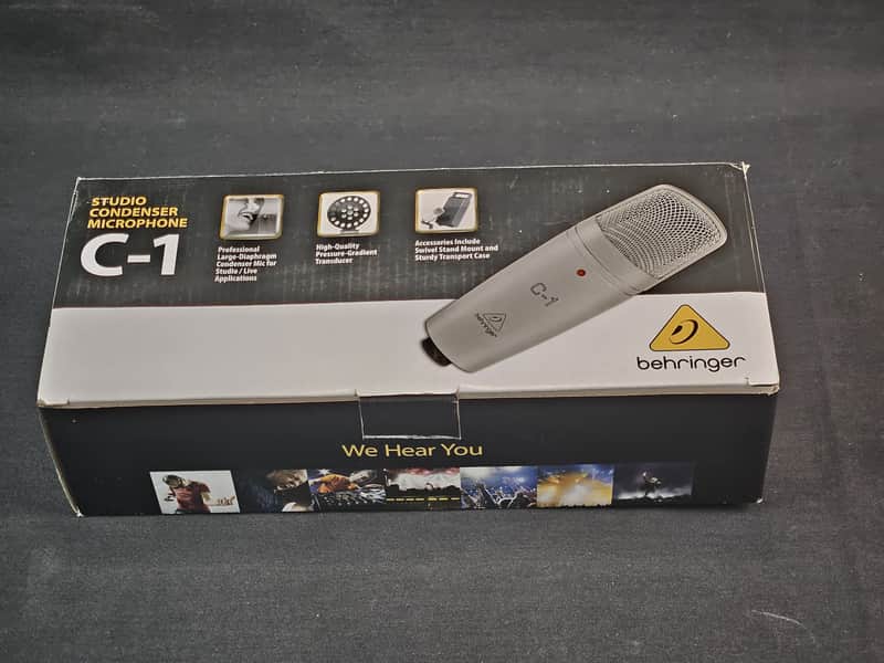 Behringer C-1 Large Diaphragm Cardioid Condenser Microphone 2007 - Present - Standard image 1