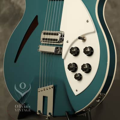 1996 Rickenbacker 360V64 Turquoise image 6