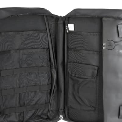 Zildjian Touring Stick Bag with Padded Electronics Compartment, Detachable 4-pair Stage Bag, Backpack Straps, and Shoulder Strap, Black image 5