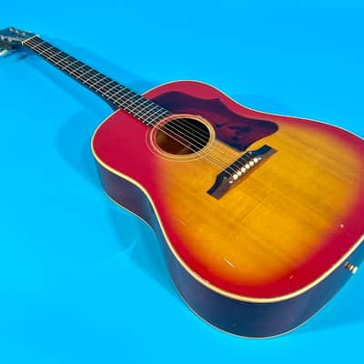 Gibson J-45 1966 - Cherry Sunburst image 6
