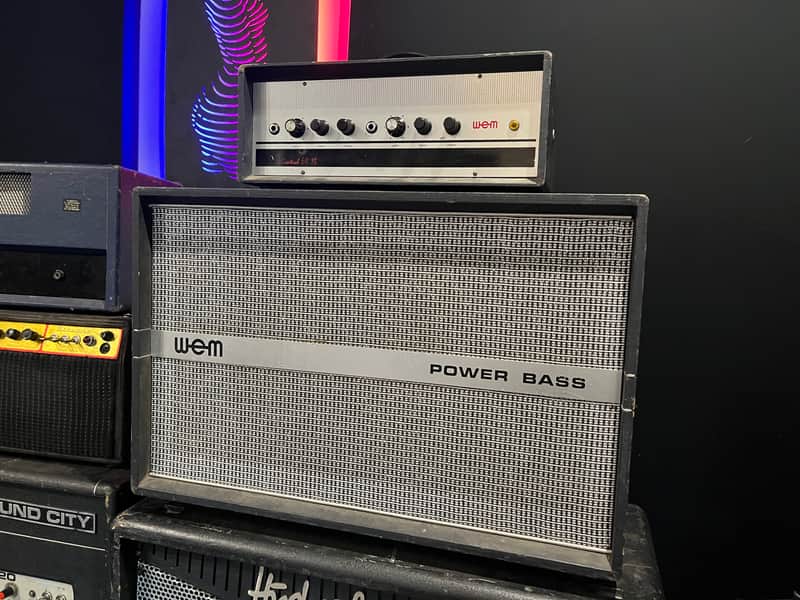 Ultra rare WEM Control ER 15 power bass 60s image 1