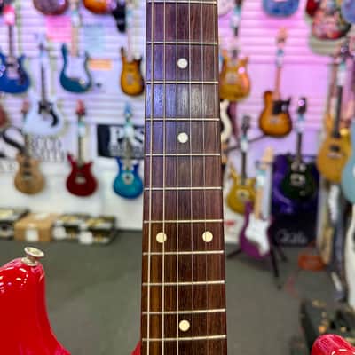 Squier Stratocaster Made In Japan with System 1 Tremolo, Red - Pre Owned image 11