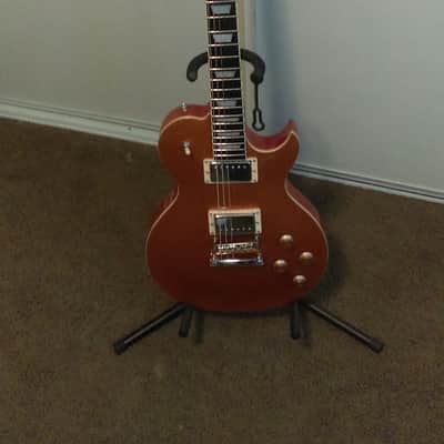 Monoprice Route 66 Les Paul Copy  Goldtop image 3