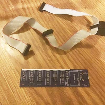 mint 44HP Modular Eurorack Desktop free standing Skiff with extras - Black image 3