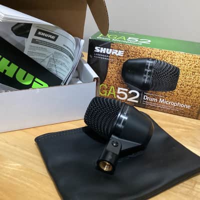 Shure PGA52-XLR with Cable 2015 - Present - Black image 1