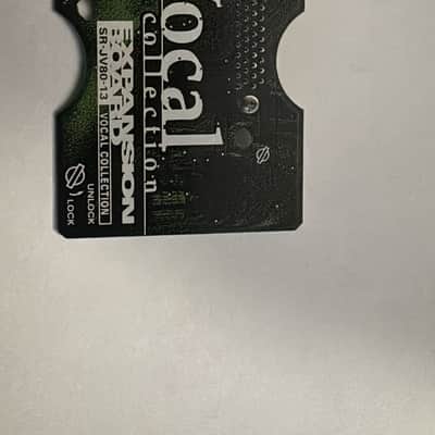 Roland SR-JV80-13 Vocal Collection Expansion Board 1990s - Green