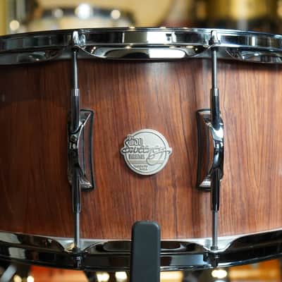 Doc Sweeney Drums Stave Series Bubinga Snare Drum - 14x7.5 - Satin Natural image 1