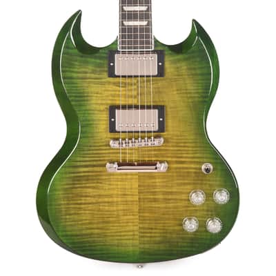 Epiphone Inspired by Gibson Modern SG Modern Figured Iguana Burst image 2