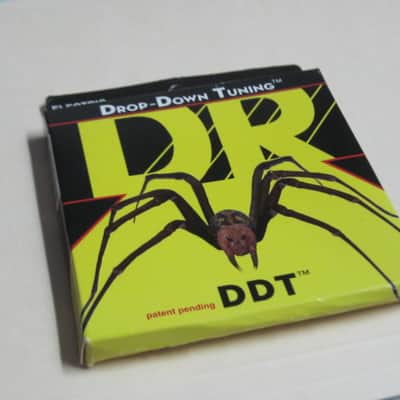 ONE SET new in package DR DDT-11 Drop-Down Tuning Electric Guitar Strings (11, 15, 19, 32,42, 54) Nickel-Plated Steel, Coated Core Technology, Core Wire: Hexagonal image 12