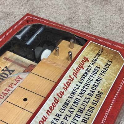 Hinkler Electric Blues Box Fretless Slide Guitar Unassembled image 5