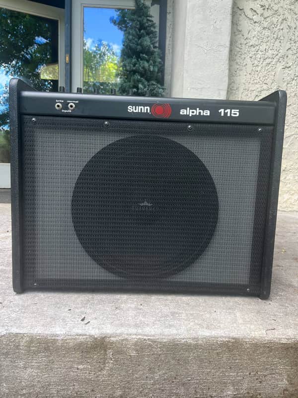 【激レア】sunn alpha 115 アンプ Sunn Alpha 115 Vintage Amplifier Electric Guitar Bass Amp 150