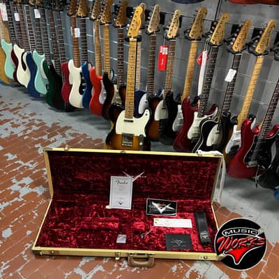 Fender   Custom Shop 53 Telecaster Relic Sunburst image 9