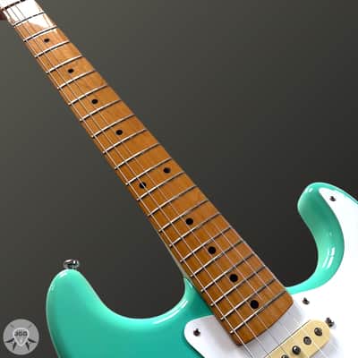 Fender Vintera '50s Stratocaster Sea Foam Green - Fender Gig Bag - Very Good+ Condition image 8