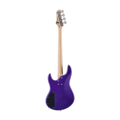 Spector NC-4 Frank Bello Signature 4-String Electric Bass with Signature EMG Pickups, Alder Body, Maple Neck/Fingerboard, and Chrome Hardware (Tina Rose Purple) image 2