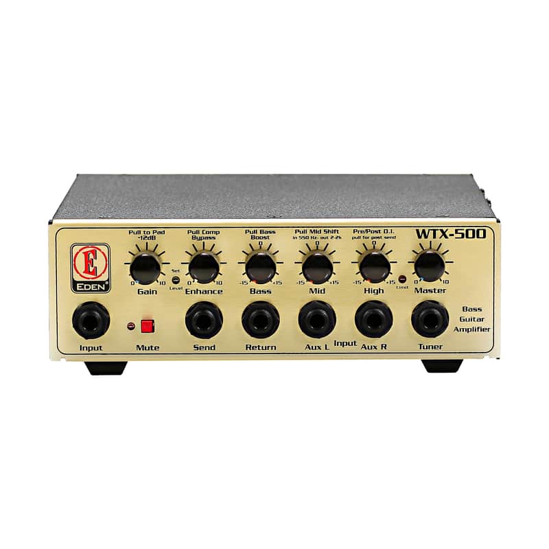 Eden WTX500 Bass Amplifier Head (500 Watts) | Reverb