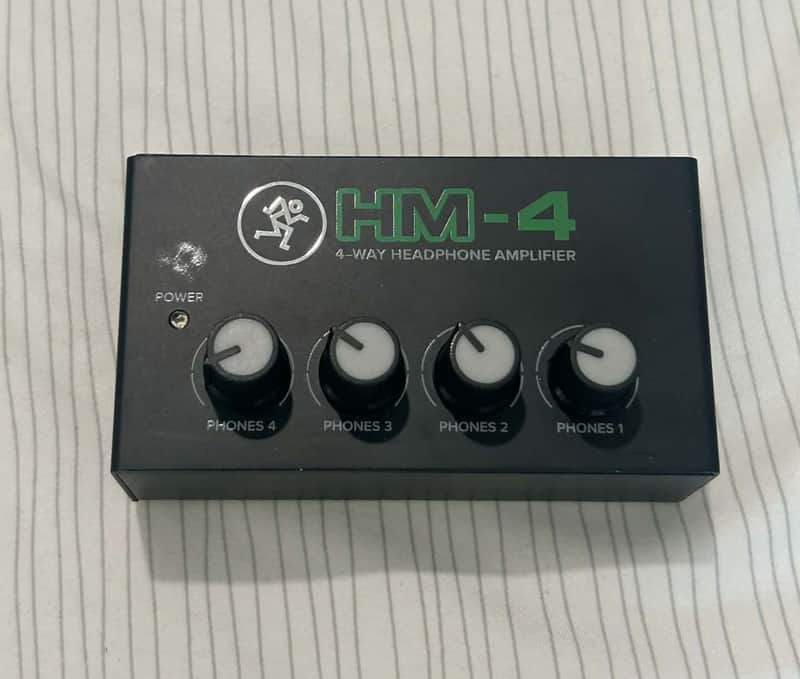 Mackie HM-4 4-Way Headphone Amplifier image 1