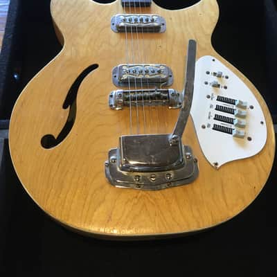 Harmony Rebel w/ Mustache Gold Foil Pickups image 1