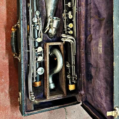 Conn 480N Bass Clarinet Early 40’s - Wood image 10
