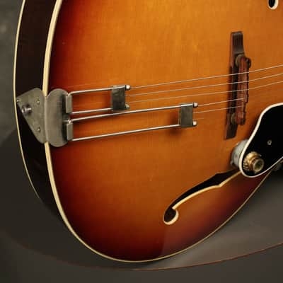 1965 Epiphone A412 Triumph Sunburst with wide nut width image 13