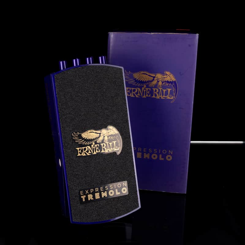 Used Ernie Ball Expression Tremolo Guitar Pedal With Box image 1