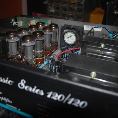 Peavey Classic 120/120 Tube Power Amp Black image 3