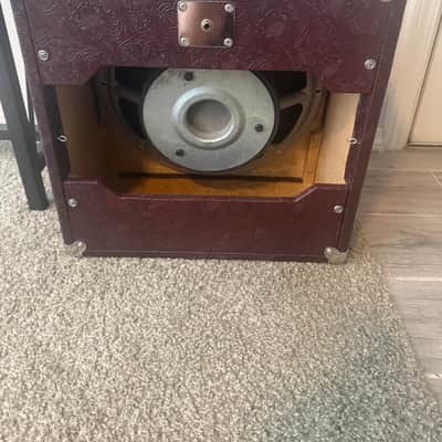 Tommy Huff 15” Speaker Cabinet - Brown Paisley Tolex 2020s - Brown Paisley image 2