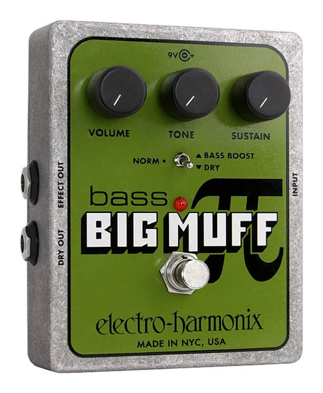 Mint Electro-Harmonix Bass Big Muff Pi Bass Fuzz Effect Pedal image 1