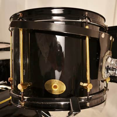 Noble & Cooley, THE FIRST SET.  22/8/10/12/13/14" Single Ply Drum Set - Black Lacquer image 6