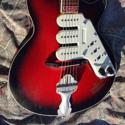 ROSETTI   SUPER SOLID 7 1960 Red Burst image 7