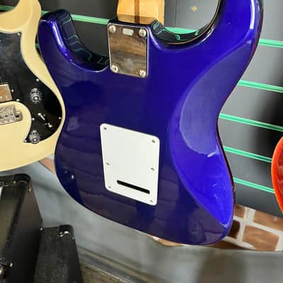 Fender Mexican Standard Stratocaster Midnight Blue 2001 Electric Guitar image 12