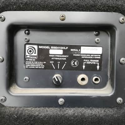 Ampeg B5R 500-Watt Rackmount Bass Amp Head 2000 - 2006+ - Black image 3