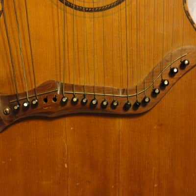 Knutsen Symphony 18 String Harp Guitar 1902 Natural image 4