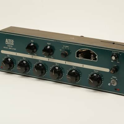 Altec 1567A Mixer Amplifier 5x1 Tube Microphone Mixer 1960s - Green image 2