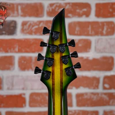 Jackson USA Custom Shop Soloist MS Master Built By “Metal” Joe Williams Quilt Maple Top Zilla Burst #701 Built for NAMM in 2019 with Original Hard Shell Case. image 11