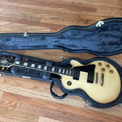 1980s Burny RLC-60 Single cut Aged White – Made in Japan image 1