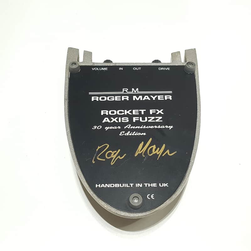Roger Mayer Axis Fuzz Rocket Gold Signature 30th Anniversary