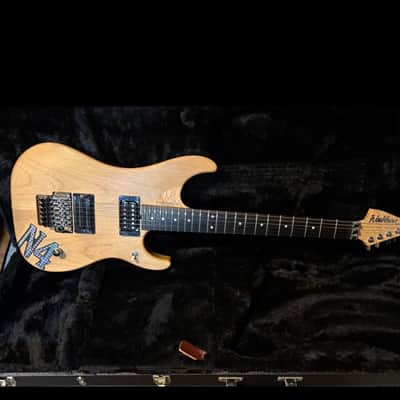 Washburn Nuno Bettencourt Signature N4 Vintage USA 2021 - Vintage Matte Natural image 10
