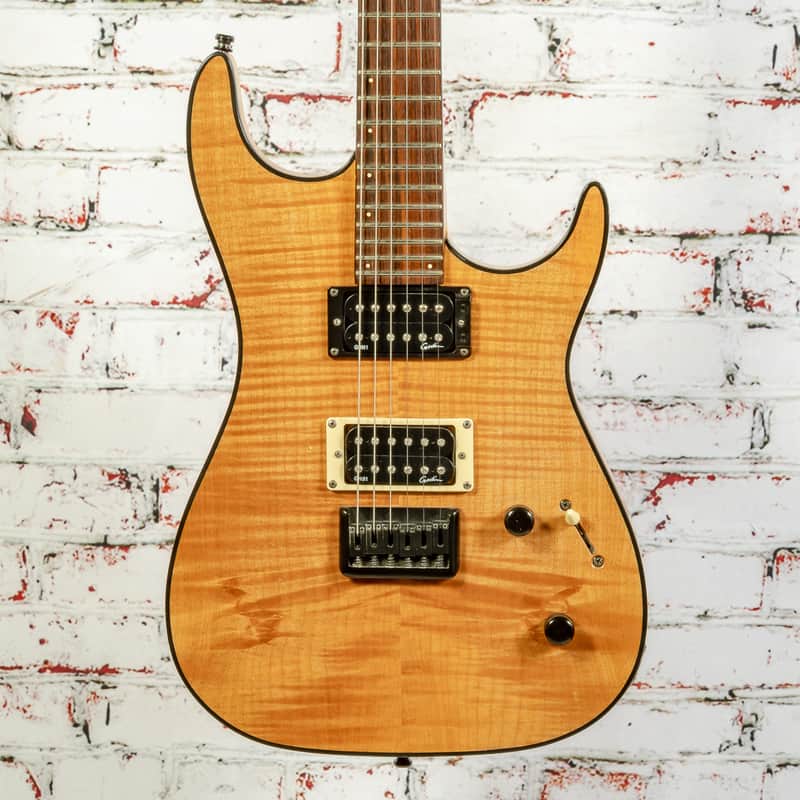 Godin - Redline HB - Solidbody HH Electric Guitar, Satin Flame Maple - x6122 - USED image 1