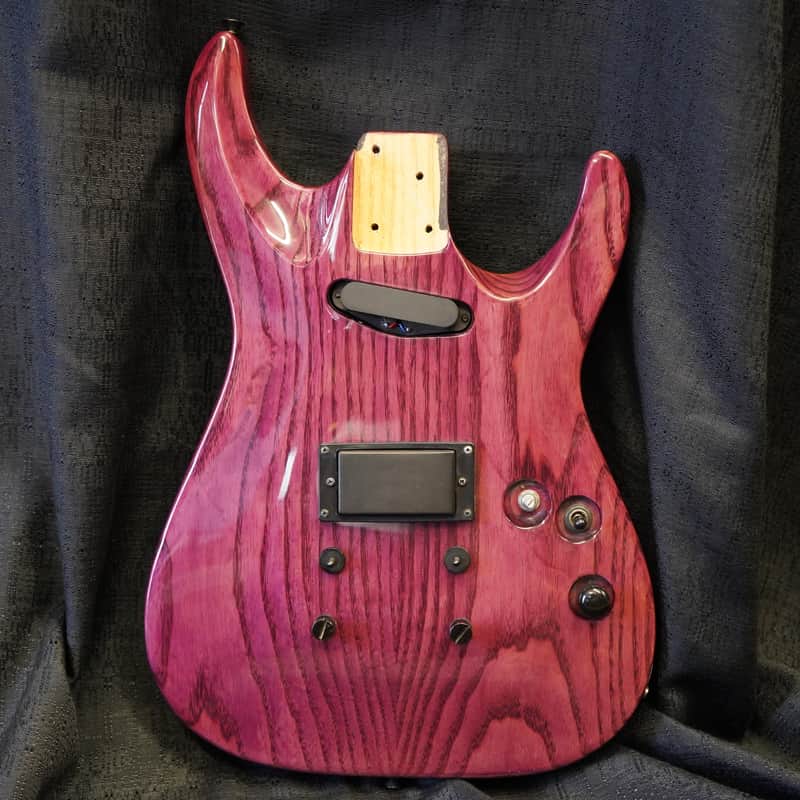 1998 ESP LTD H-2 Ash Guitar Body - See Thru Purple - Made in Korea image 1