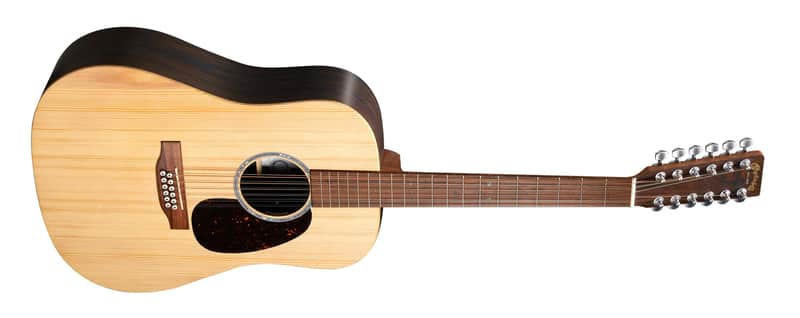 2026 CF Martin D-X2E Brazilian 12-String X Series D-14 Fret Acoustic Electric Natural image 1